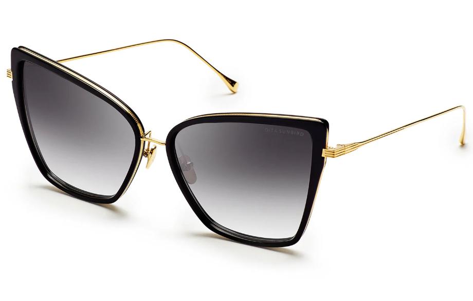DITA Black and Gold Cat-Eye Sunglasses Dita Stormy 22033 A - As Seen On Olivia Palermo Sunglasses - US main image 3