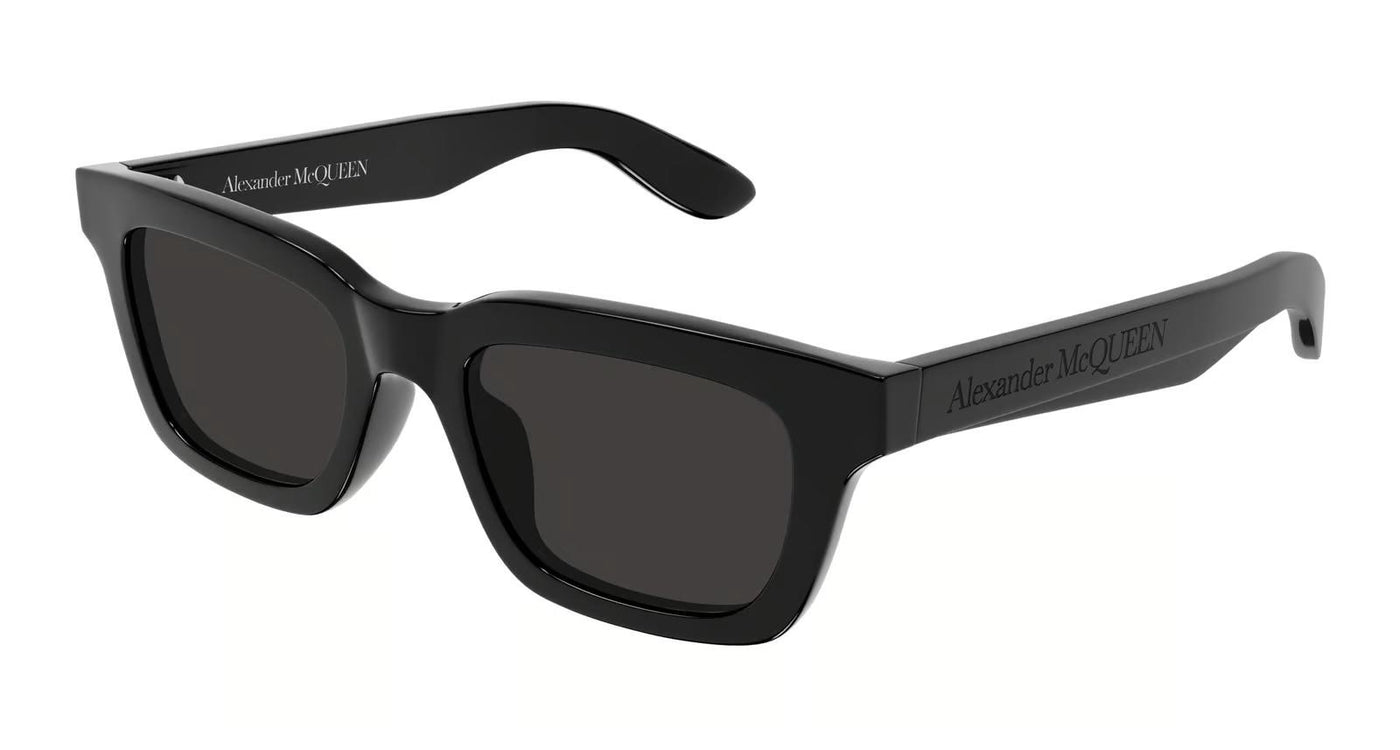 Alexander McQueen AM0392S-Sunglasses-Black-Grey-