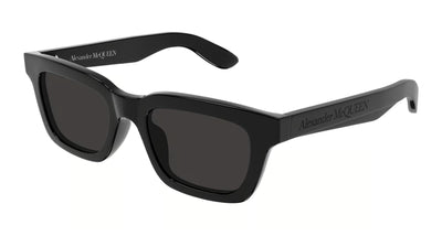 Alexander McQueen AM0392S-Sunglasses-Black-Grey-