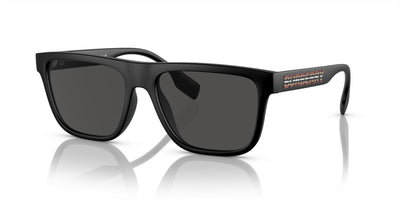 Burberry BE4402U-Sunglasses-Matte Black-Dark Grey-