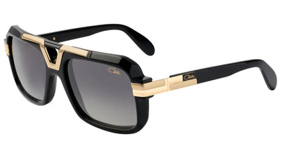 CAZAL 664-Sunglasses-Matte Black-Grey Gradient-