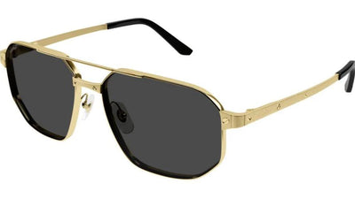 Cartier CT0462S-Sunglasses-Gold-Dark Grey-