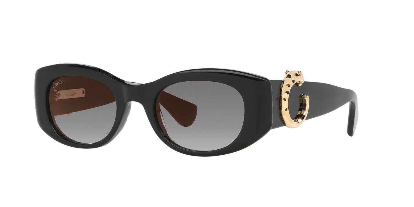 Cartier CT0472S-Sunglasses-Black-Grey-