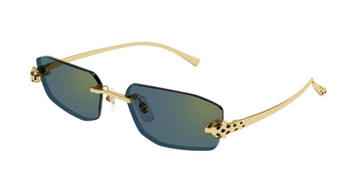 Cartier CT0474S-Sunglasses-Gold-Green-