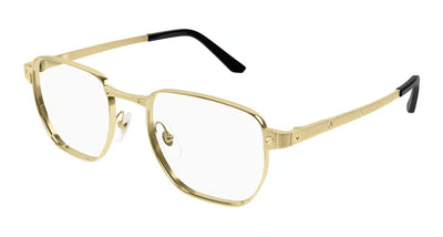 Cartier CT0480O-Eyeglasses-Gold-Demo Lenses-