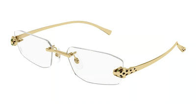 Cartier CT0494O-Eyeglasses-Gold-Demo Lenses-