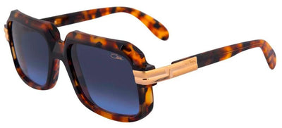 Cazal 607/3-Sunglasses-Havana-Gold-Blue Gradient-