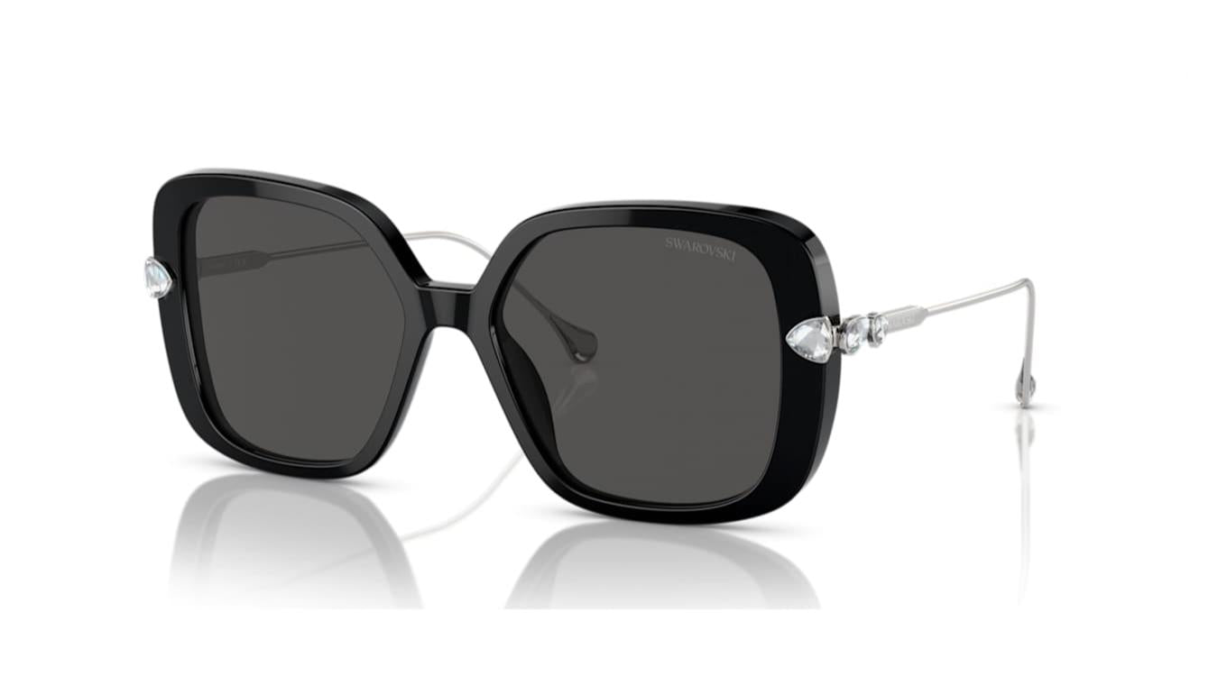 Clearance SK6011-Sunglasses-Black-Dark Grey-