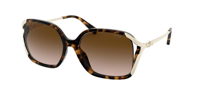 Coach HC8280U-Sunglasses-Dark Tortoise-Brown Gradient-