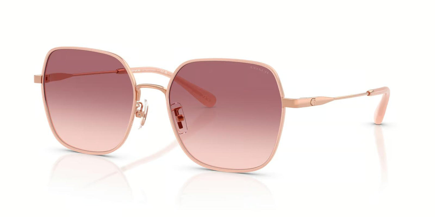 Coach OHC7180D-Sunglasses-Shiny Rose Gold-Milky Rose-