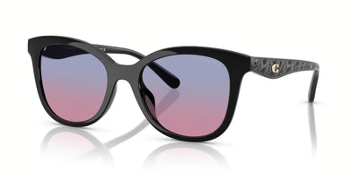 Coach OHC8419U-Sunglasses-Black-Blue Purple Gradient-