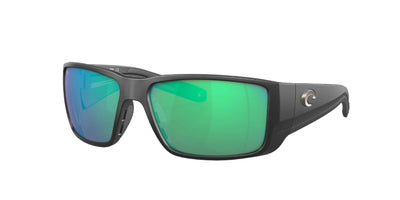 Costa Blackfin PRO-Sunglasses-Matte Black-Green Mirror Polarized-Glass