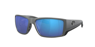 Costa Blackfin PRO-Sunglasses-Matte Gray-Blue Mirror Polarized-Glass