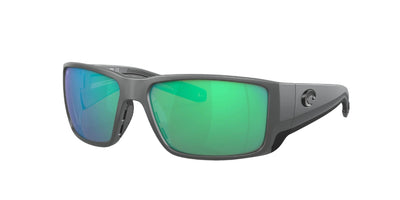 Costa Blackfin PRO-Sunglasses-Matte Gray-Green Mirror Polarized-Glass