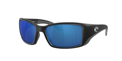 Costa Blackfin-Sunglasses-Black-Blue Mirror Polarized-Polycarbonate