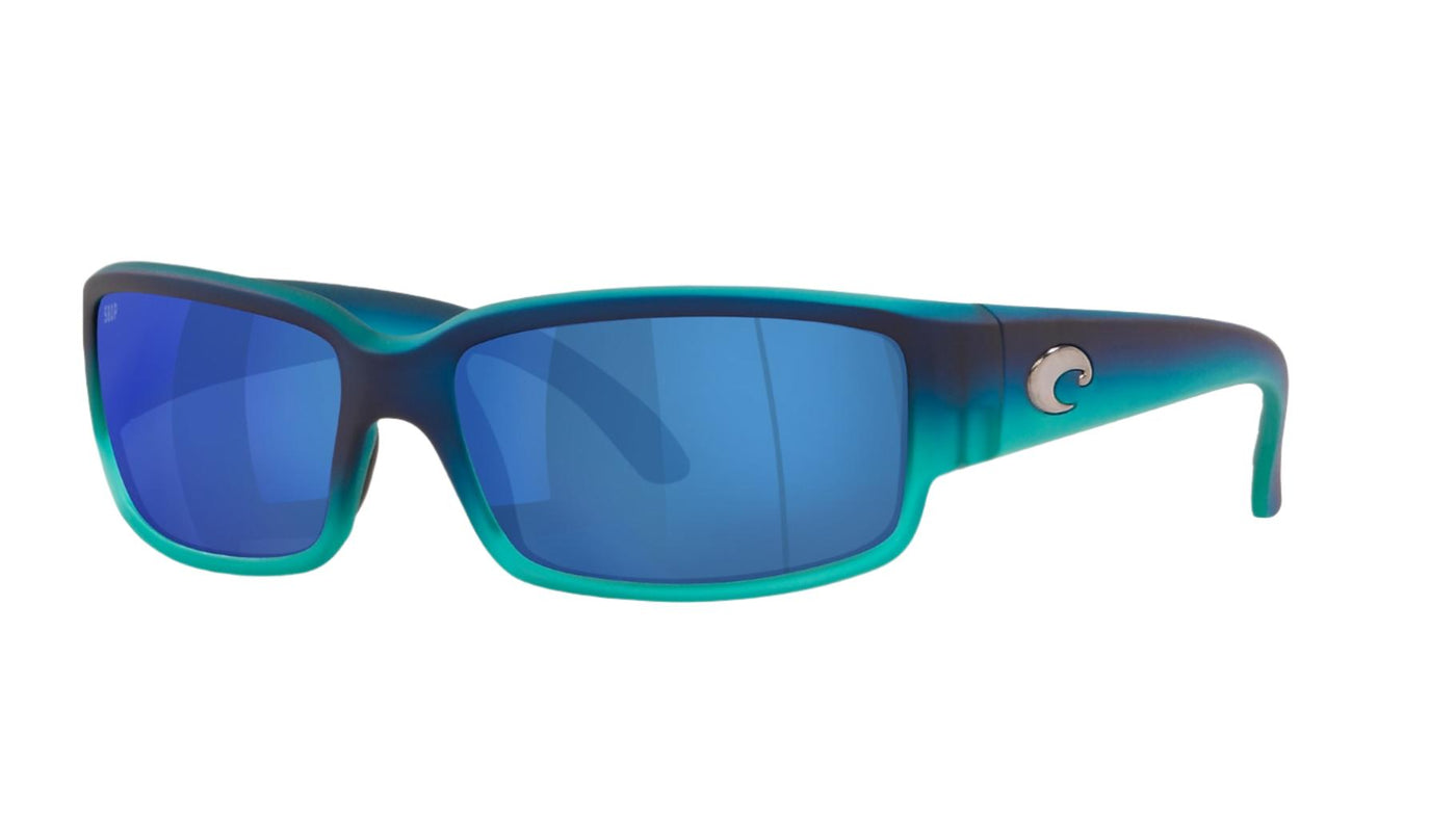 Costa Caballito-Sunglasses-Matte Caribbean Fade-Blue Mirror Polarized-Glass