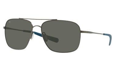 Costa Canaveral-Sunglasses-Brushed Gray-Gray Polarized-Glass