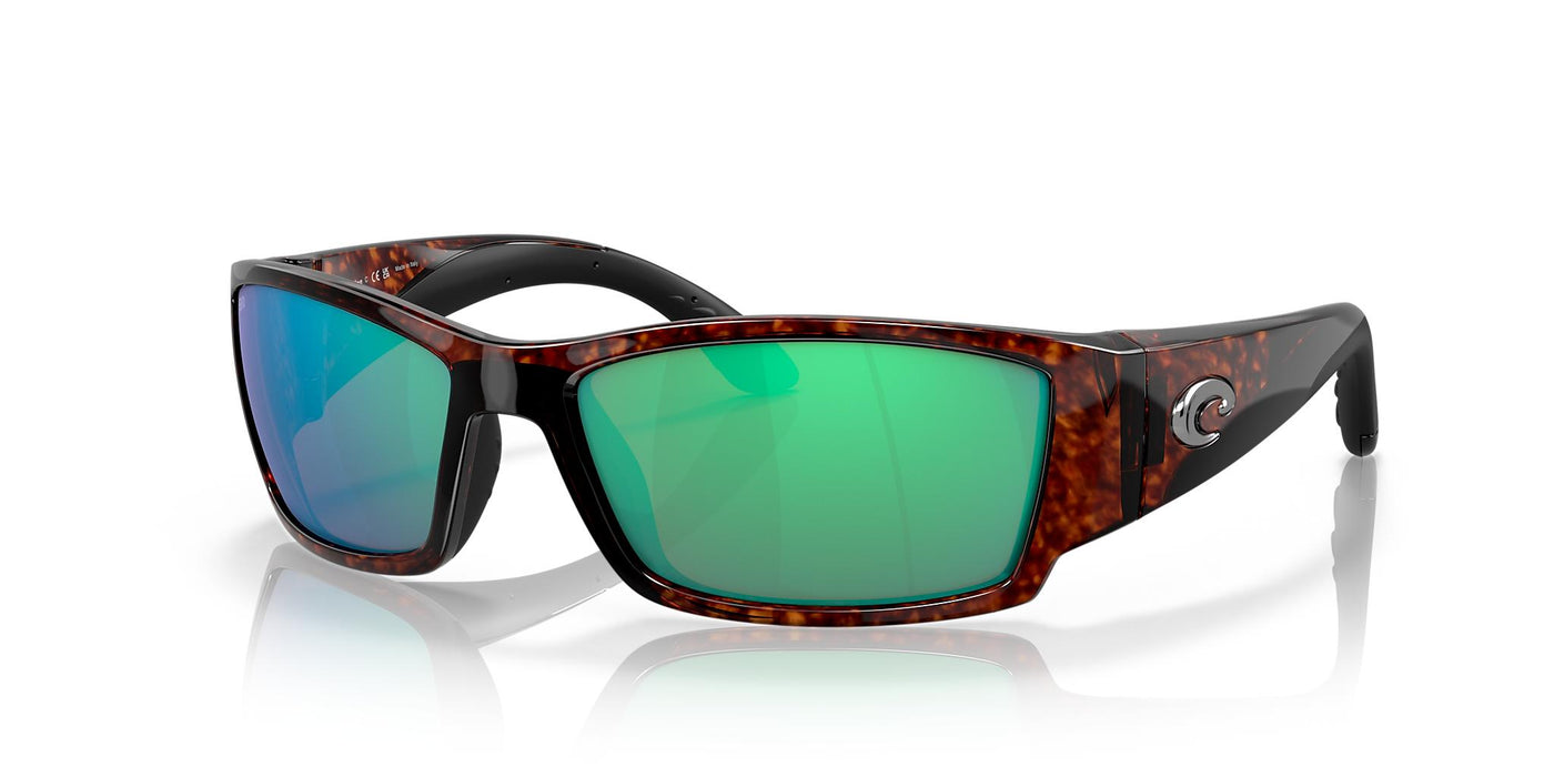 Costa Corbina-Sunglasses-Tortoise-Green Mirror Polarized-Glass