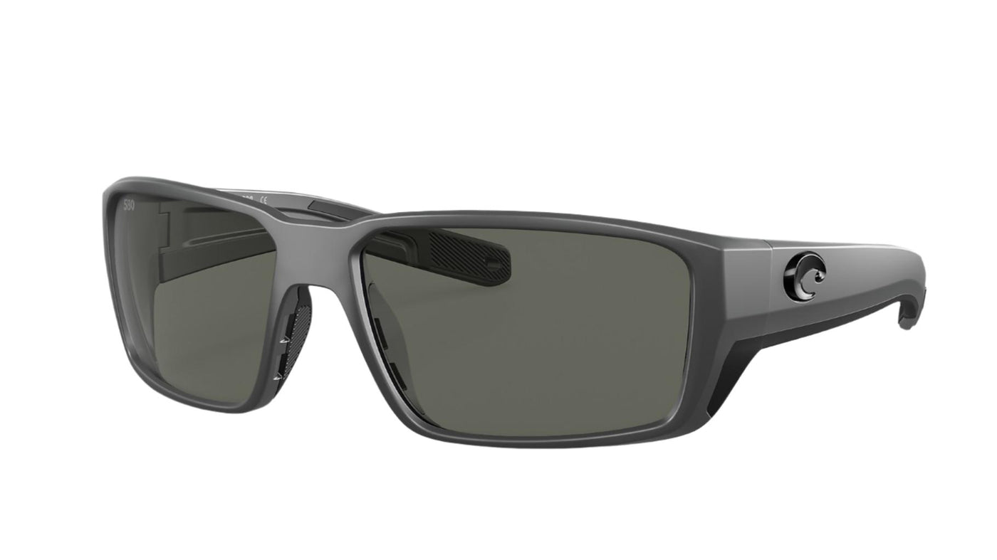 Costa Fantail PRO-Sunglasses-Matte Gray-Gray Polarized-Glass