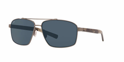 Costa Flagler-Sunglasses-Brushed Gunmetal-Gray Polarized-Polycarbonate
