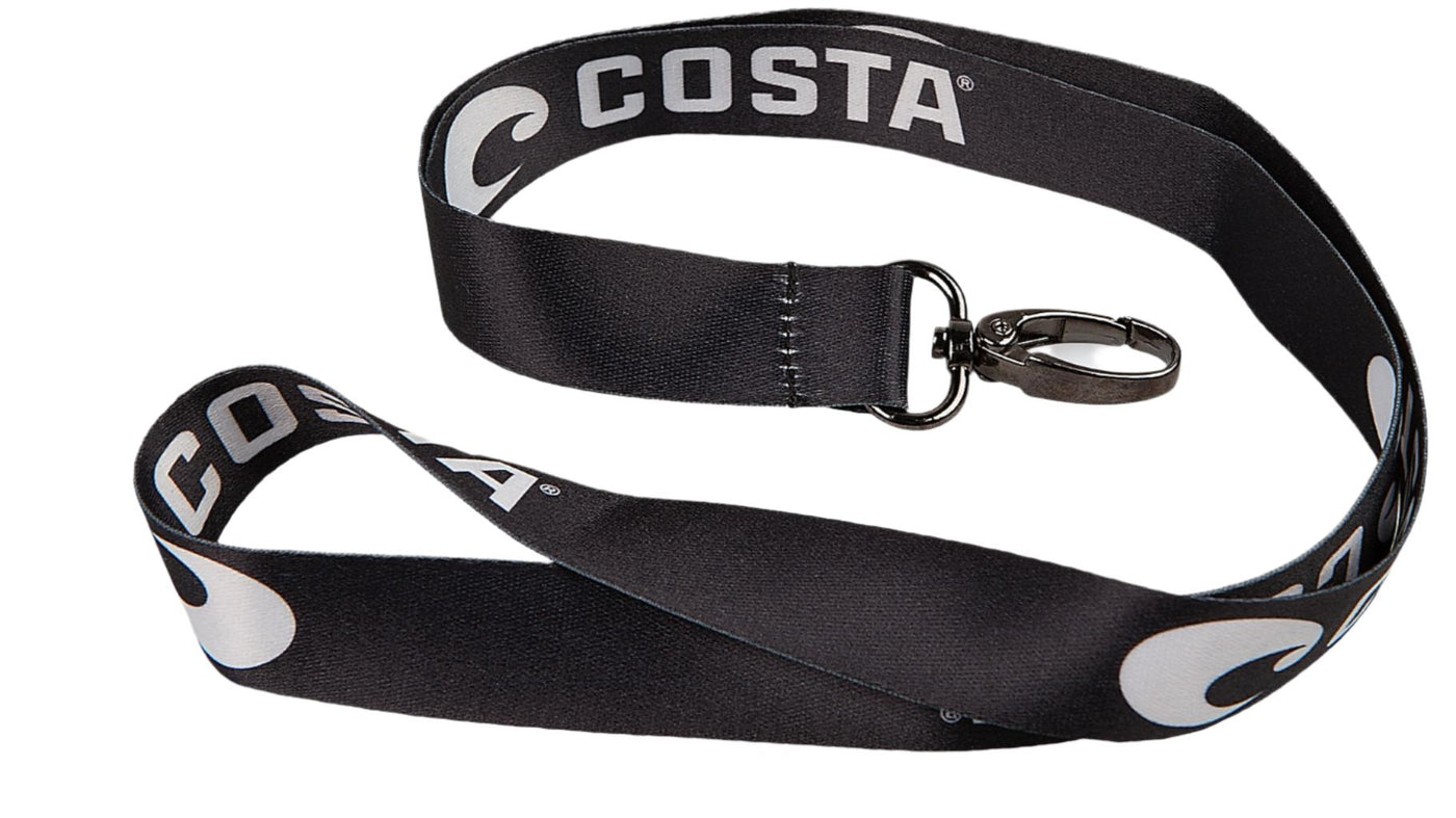 Costa Lanyard-Eyewear Accessories (Cords, Cases, MF Cloths, etc)-Black-