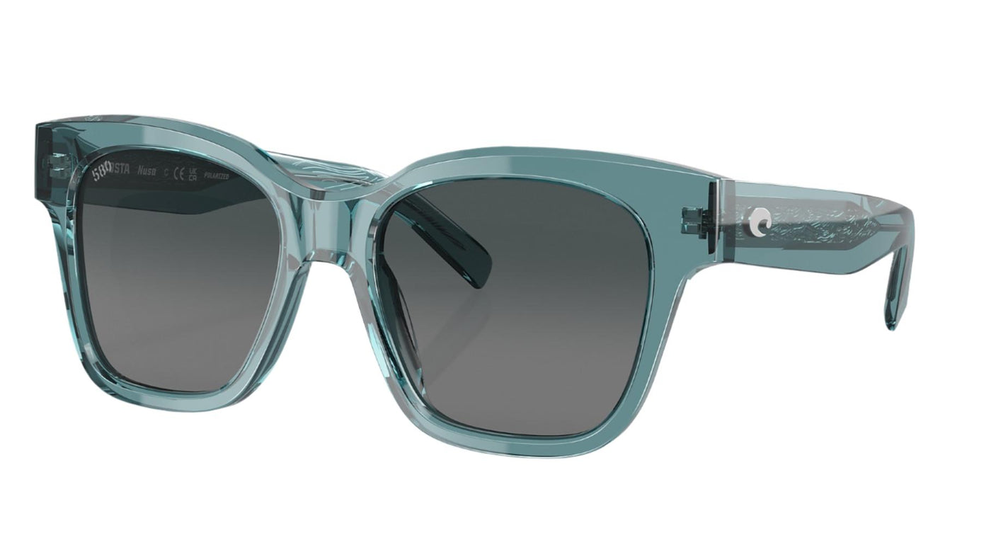Costa Nusa-Sunglasses-Deep Crystal-Gray Gradient Polarized-Glass
