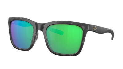 Costa Panga-Sunglasses-Matte Grey-Green Mirror Polarized-Polycarbonate
