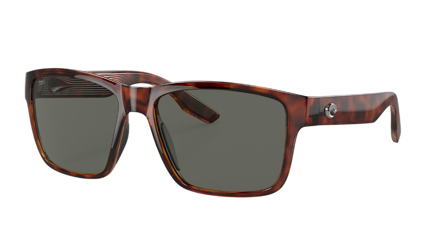 Costa Paunch-Sunglasses-Tortoise-Gray Polarized-Glass