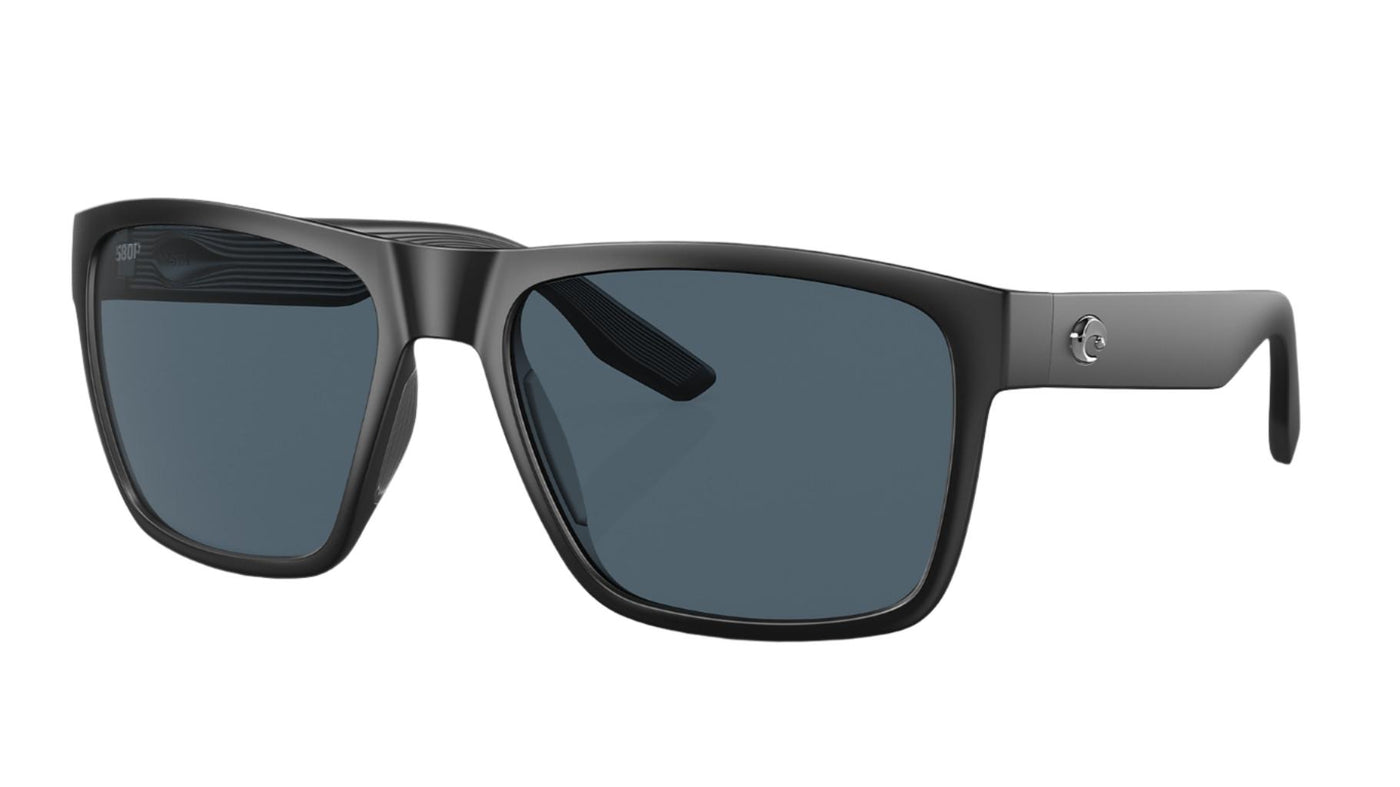 Costa Paunch XL-Sunglasses-Matte Black-Gray Polarized-Polycarbonate