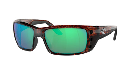 Costa Permit-Sunglasses-Tortoise-Green Mirror Polarized-Glass