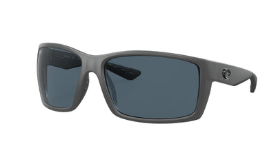 Costa Reefton-Sunglasses-Matte Gray-Gray Polarized-Polycarbonate