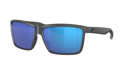 Costa Rinconcito-Sunglasses-Matte Gray-Blue Mirror Polarized-Glass