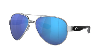 Costa South Point-Sunglasses-Silver-Blue Mirror-Glass