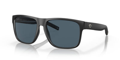 Costa Spearo-Sunglasses-Matte Black-Gray Polarized-Polycarbonate