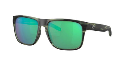 Costa Spearo XL-Sunglasses-Matte Reef-Green Mirror Polarized-Glass