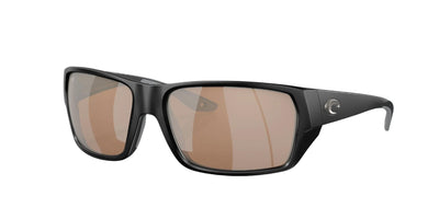 Costa Tailfin-Sunglasses-Matte Black-Copper Silver Mirror Polarized-Glass