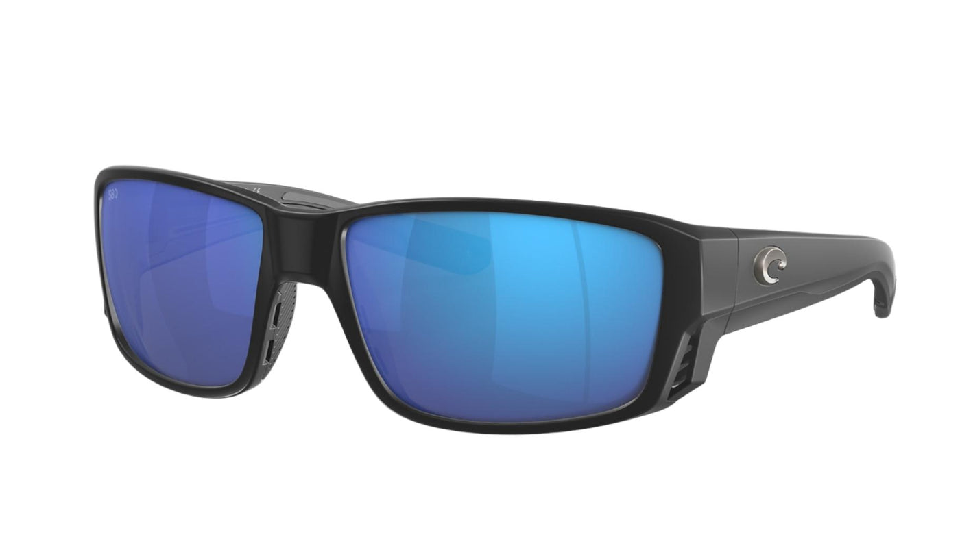Costa Tuna Alley PRO-Sunglasses-Black-Blue Mirror Polarized-Glass