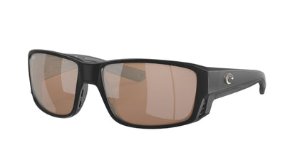 Costa Tuna Alley PRO-Sunglasses-Black-Copper Silver Mirror Polarized-Glass