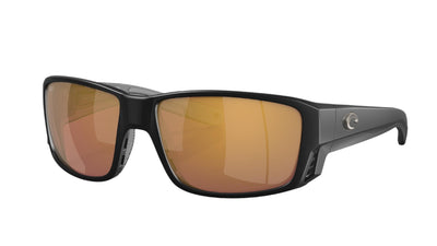 Costa Tuna Alley PRO-Sunglasses-Matte Black-Gold Mirror Polarized-Glass