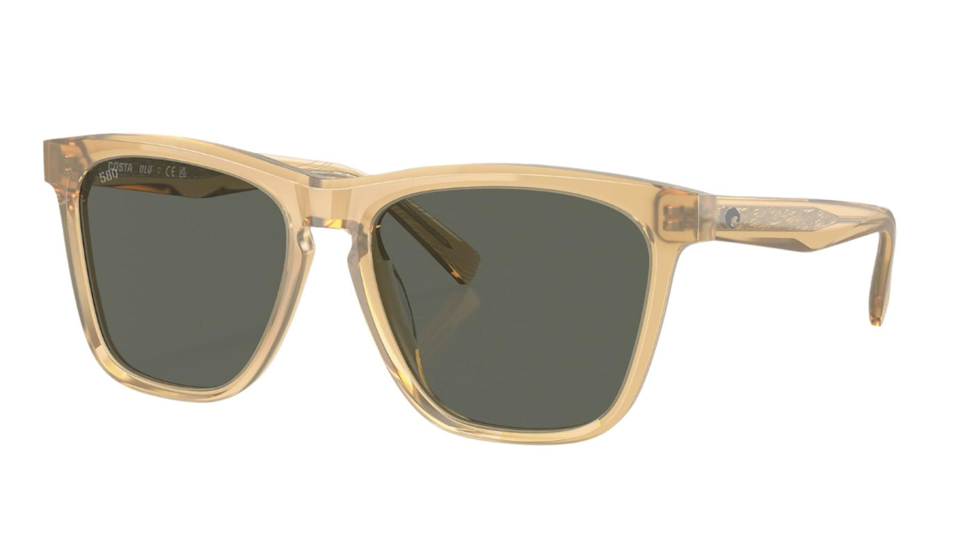 Costa Ulu-Sunglasses-Sun Coral-Gray Polarized-Glass