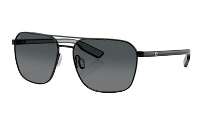 Costa Wader-Sunglasses-Black-Grey Gradient Polarized-580 Glass