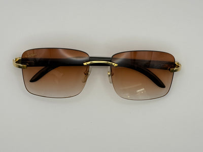 Custom Cartier CT0030RS 002-58 w/ Topline Hennessy-Sunglasses-Topline Eyewear