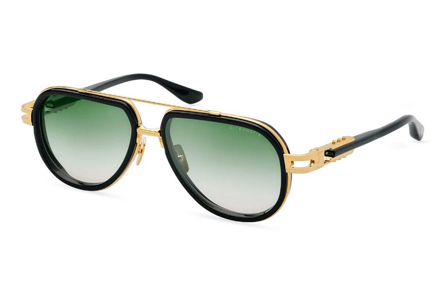 DITA VASTIK-Sunglasses-Yellow Gold - Black-Lunar Forest Gradient-