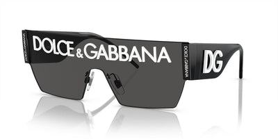 Dolce & Gabbana DG2233-Sunglasses-Black-Dark Grey Gradient-