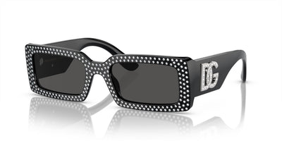 Dolce & Gabbana DG4447B-Sunglasses-20% OFF / Black-Dark Grey-