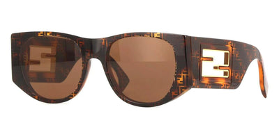Fendi FE40109I-Sunglasses-Colored Havana-Brown-