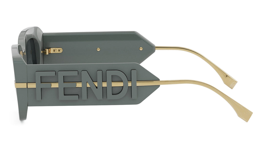 Fendi FE40133I Rectangle Sunglasses | Authorized Retailer