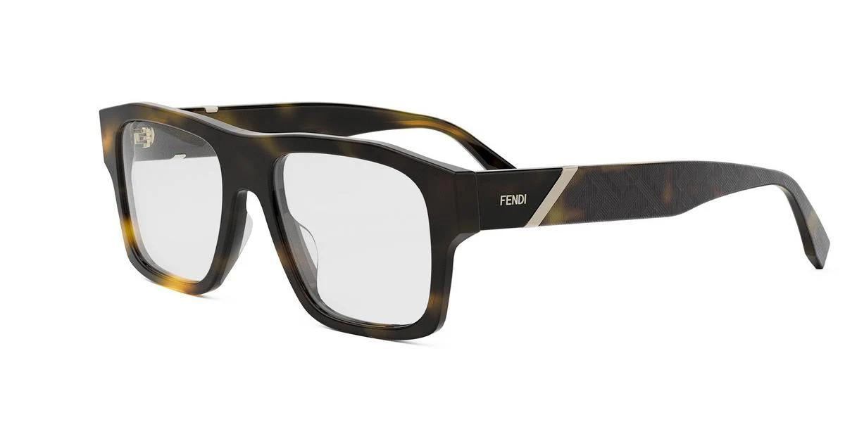 Fendi FE50113I-Eyeglasses-Havana-53-