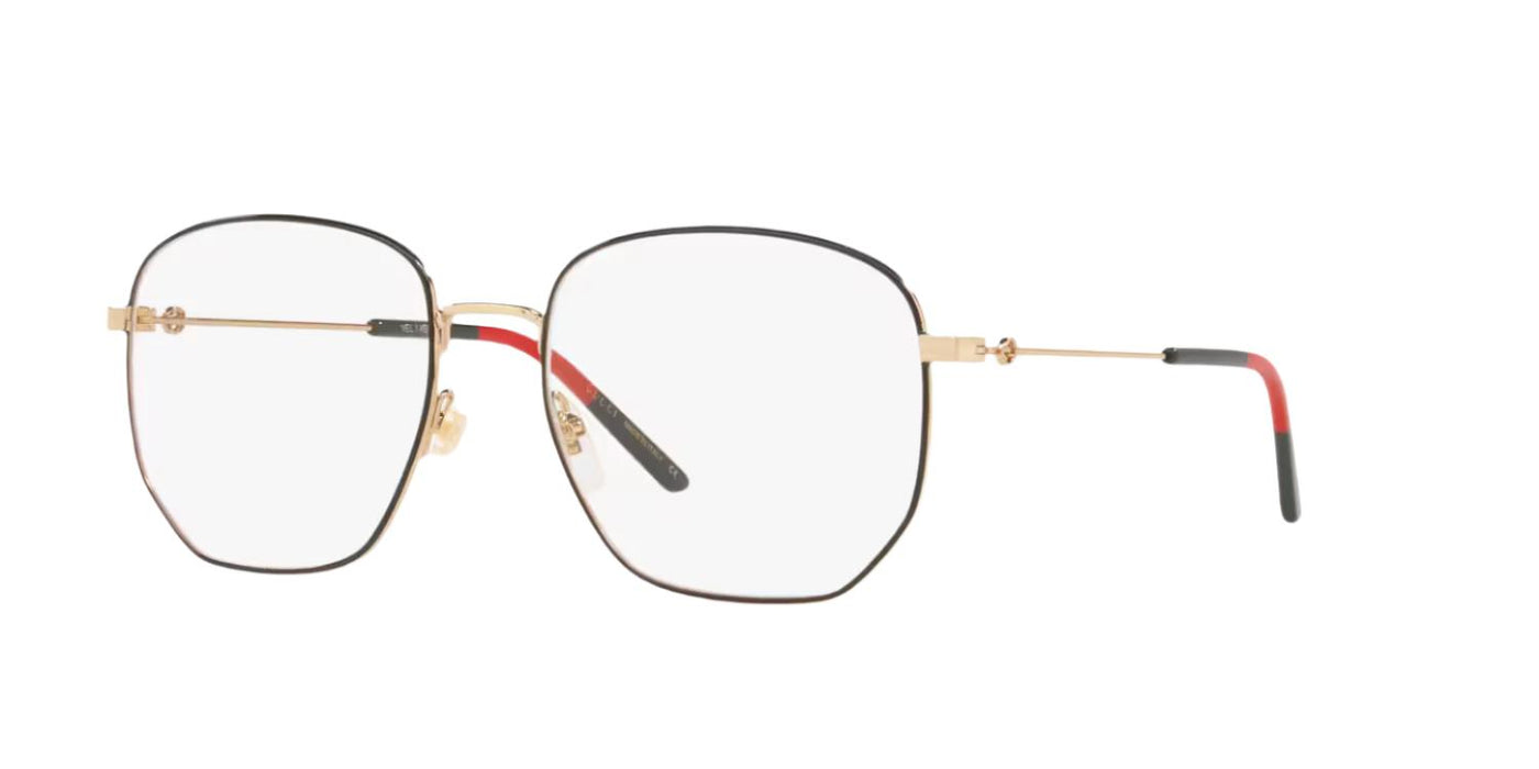 Gucci GG0396O-Eyeglasses-Gold-Clear-