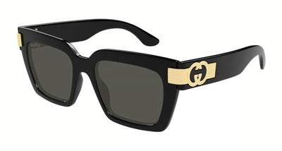 Gucci GG1689S-Sunglasses-Black-Dark Grey-